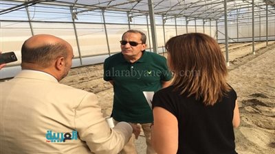 وزير الزراعة يتفقد محطة معالجة مياه 