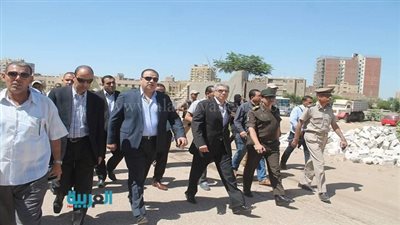 بالصور.. محافظ الفيوم يتابع المرحلة الثانية من 