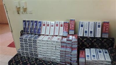 إحباط تهريب 21 مليونًا و500 ألف سيجارة مجهولة المصدر بـ