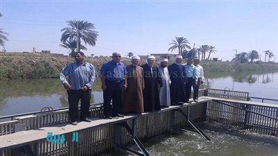 بالصور.. وفد الأوقاف في زيارة لمحطات مياه الشرب بالفيوم