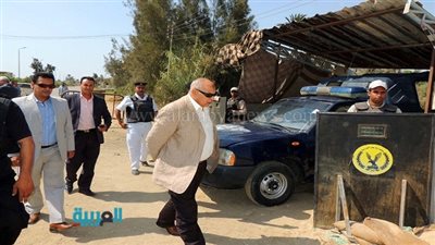 بالصور.. قوات الأمن بالسويس تمشط المناطق المتأخمة لمجرى القناة