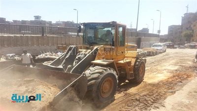 بالصور.. رفع 1750 طن مخلفات ببولاق وأوسيم