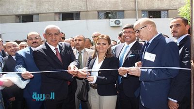 سحر نصر تفتتح قسم 