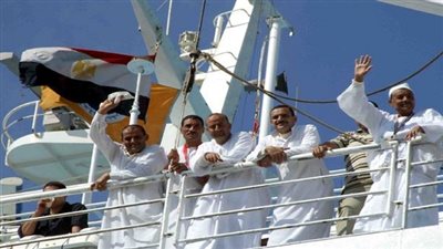 مغادرة 3271 عاملًا بخدمة الحجاج لميناء سفاجا