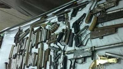 ضبط مسجل خطر هارب من أحكام وبحوزته بندقية خرطوش بشبين الكوم