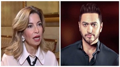 بالفيديو.. الأميرة غيداء تستقبل تامر حسني في 