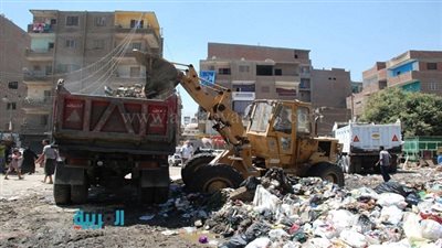 رفع 800 طن مخلفات بأوسيم ضمن أعمال 