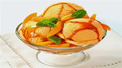 طريقة عمل أيس كريم المانجو على 