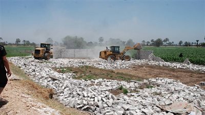 البحيرة الأولى في حالات التعدي على الأرض الزراعية