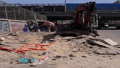 بالصور.. حملة لإزالة الإشغالات المخالفة بالزيتون