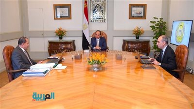 اجتماع السيسي بوزير الزراعة