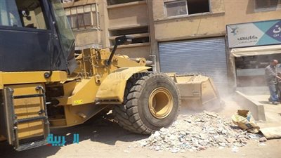 بالصور.. إزالة عدد من الإشغالات بمساكن الشباب بمدينة نصر