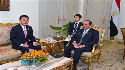 السيسي يبحث سبل التعاون الاقتصادي مع اليابان بحضور وزير الخارجية