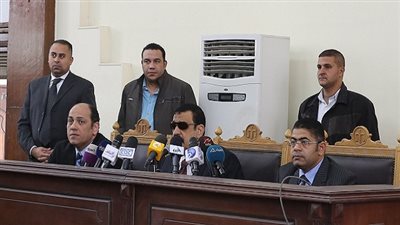 بدء جلسة محاكمة المتهمين في 