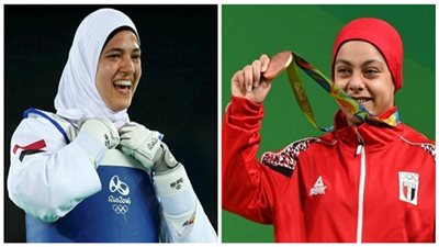 لاعبات شرفن مصر في أولمبياد 