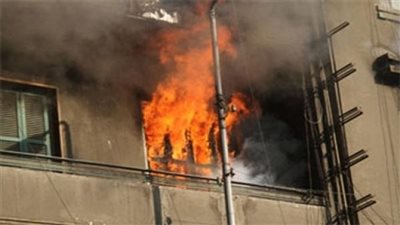 الانتقام.. أهالي إمبابة يحرقون شقة أمين شرطة