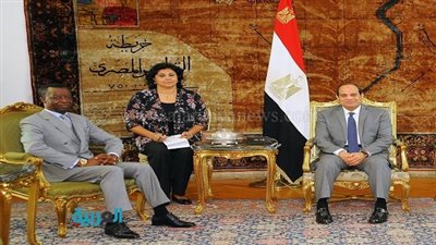 تفاصيل استقبال السيسي لرئيس البرلمان الإفريقي