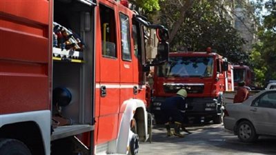 احتراق سيارة ملاكي وتفحم جثة قائدها بطريق مطروح الساحلي 