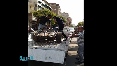 رئيس حي الزيتون: ضبط عدد من أسطوانات الغاز وخلاطات بناء مخالفة 