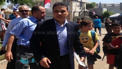 حسام البدري يصل الأهلي لحضور المؤتمر الصحفي