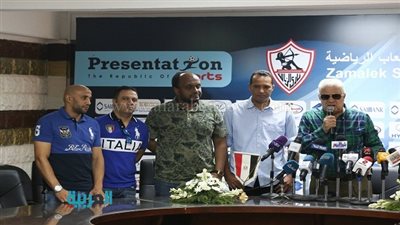 مؤتمر مرتضى منصور بنادي الزمالك