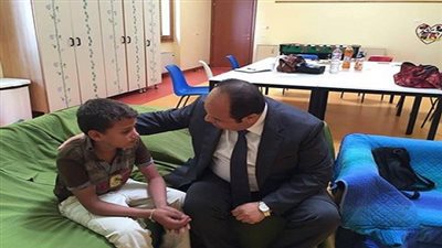 السفارة المصرية في روما تتابع حالة الطفل أحمد فؤاد