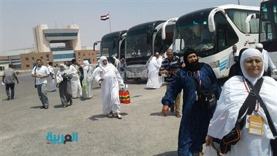 بالصور.. مغادرة الفوج الثالث من الحجاج لميناء نويبع