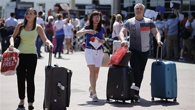 ننشر أدق تفاصيل صالة استقبال السياح الروس داخل مطار القاهرة