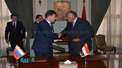 وزير الخارجية يستقبل نظيره السلوفاكي المرشح لمنصب بالأمم المتحدة