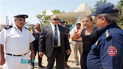 بالصور.. مدير أمن السويس يتفقد وحدة الإنقاذ البحري والنهري