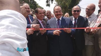 بالصور.. محافظ القليوبية يفتتح محطة مدمجة لترشيح المياه ببنها