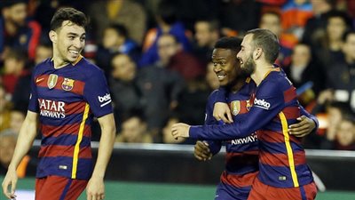 بالفيديو.. برشلونة يتقدم على بلباو بهدف في الشوط الأول