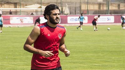 تدريبات تأهيلية لثنائي الأهلي المصاب