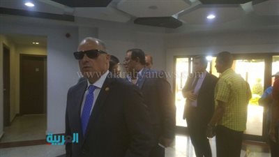 بالصور.. هاني أبوريدة في زيارته الأولى للجبلاية