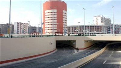 فتح نفق زهراء المعادي أمام حركة السيارات في الاتجاهين