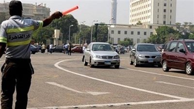 انتظام حركة المرور بشوارع وميادين القاهرة وسط تواجد أمني مكثف 