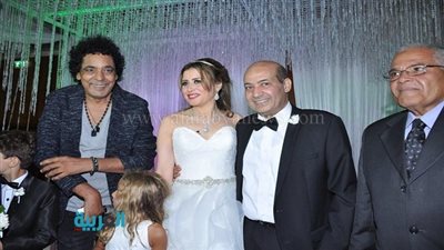 بالصور.. نجوم الفن في حفل زفاف طارق الشناوي 