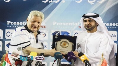 بالفيديو.. الحج يمنع المستشار من حضور مباراة الجزيرة الودية