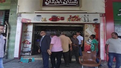 بالصور.. تشميع مقهى البستان بمصر الجديدة للمرة الثانية