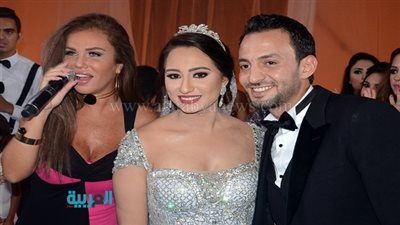 بالصور.. راغب علامة ونيكول سابا يتألقان في زفاف 