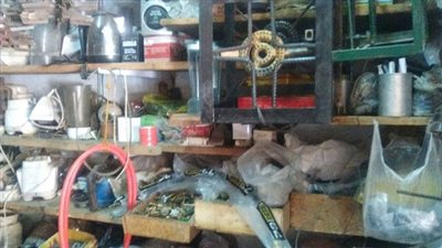 بالصور.. ضبط مخزن أسطوانات بوتاجاز مخالف بحي المقطم