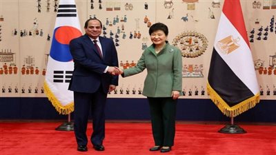 خلال لقائه برئيسة كوريا الجنوبية.. السيسي: حريصون على أمن شرق آسيا.. ندعم مبادرات السلم بشبه الجزيرة الكورية.. 