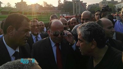 وزير البيئة يتفقد محطة كبس قش الأرز بالسنبلاوين
