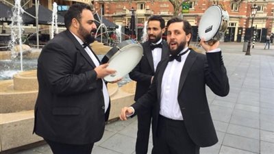 فهمي وهشام وشيكو يروجون لفيلمي 