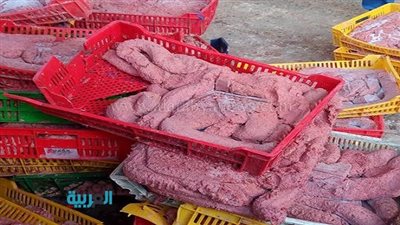 بالصور.. نكشف تفاصيل ضبط 17 طن لحوم فاسدة بناهيا 