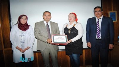 بالصور.. مستشفى الباطنة بجامعة المنصورة تحتفل بتجديد شهادة الجودة