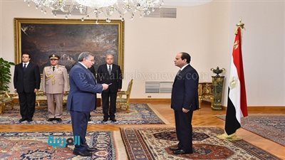 بالصور.. السيسي يشهد حلف وزير التموين والمحافظين الجدد لليمين