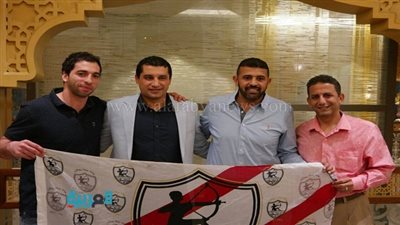 بالصور.. رابطة محبي الزمالك بقطر تكرم أحمد الأحمر