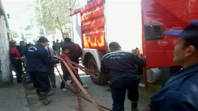 السيطرة على حريق بمحل ألبان في الجيزة 