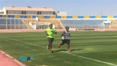 الثنائي الغاني ينتظم في مران الإسماعيلي